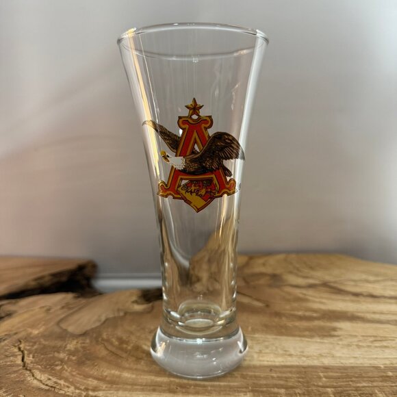 Vintage 1970's - Anheuser Bush "A & Eagle" - Tall Pint Glass - Picture 4 of 6
